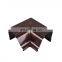 Half round aluminum square rain regenrinne gutter