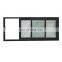 New design modern slim frame aluminum sliding glass windows