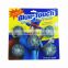 Solid Toilet blue bubble cleaner