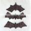 Hot Selling Halloween bats wicker wall decor Hanging scary bats Wicker wall art for home decor Room Decor Vietnam Supplier