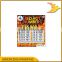 Quality Custom Vouchers, Custom Scratch Off Lottery Ticket, China Paper Printing Factory