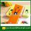School stationery supplies eco plastic button pencil case