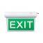 running man exit sign lamp maintained ip65 waterproof led emergency lights