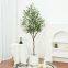 Nordic style New Hot Sales New Design Artificial Plants Decorative Bonsai Real Touch 170cm 20.3 Branch Olive Artificial Tree