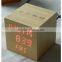 LED digital wood alarm clock with snooze function