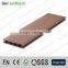 Weather resistant wood plastic composite decking