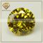China Supplier Big Size Champagne Color Round Briilliant cut 10.0mm AAAA grade Loose Gems
