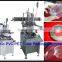 side gluing transparent PVC tube making machine