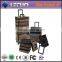 High quality ,Rolling Professional Aluminum Trolley Hairdressing Beauty Case Cosmetic Case on wheels