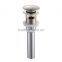 Pop-Up Push Brass Wash Basin Waste Drain