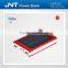 Fashionable dual USB ports 10000mah solar power bank with CE,ROHS ,FCC