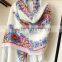 Newest Beautiful Flower Printed Fashion Lady Women Shawl Scarf Hijab