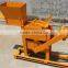 Manual Simple compressed clay interlocking concrete blocks and brick machine FL1-40