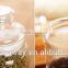 Different sizes small mini jar and lid glass candy jar for wedding tea coffe sugar canisters