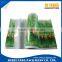 LDPE Mineral water plastic wrapper roll film/milk white PE beverage plastic bag roll