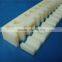manufacturer high wearing custom cnc machining part nylon pa6 plastic cable clamp