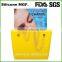 Fashion wholesale cheap women silicone mk tote beach bag