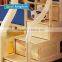 kids double deck bed of 100% solid pine wood