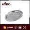 embossing sainless steel tray with good quality