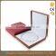Handmade Square Leather Jewelry Box Pearl Necklace Box