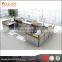 Modular clerk workstation desktop partition office staff tables/work desks