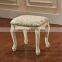 White-blue Dressing Room Stool Fashion Stool