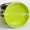 hot new products 2015 stainless steel lunch box plastic outer leak proof lid for children