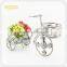 metal factory supply vintage planter flower holder
