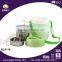 0114 bobwin stainless and PP lunch box