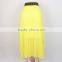 long pleated skirt for women
