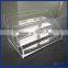 Factory OEM Clear Acrylic Nail Polish Display Stand / Pure Acrylic Nail Polish Display Shelf
