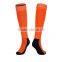 Wholesale top sale fluo green bulk soccer socks