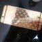 Diamond housing for iPhone 6 plus gold body luxury phone 24ct gold back cover