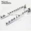 Supermarket wall mounted beaded hooks heavy duty angle hooks
