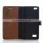 Most popular flip pattern wallet leather case for Blackberry LEAP with stand