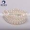 near round fresh water pearl bracelet YSB004 three layer fine jewery