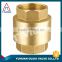 TMOK 2 inch check valve polishing cw617n material motorize and o-ring and manual power 600 wog full bore CE approved