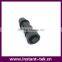 INST male to male with nut bulkhead pigtail cable m12 connector