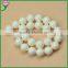 Loose Beads white round giant natural shells giant tridacna clam