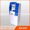 Free Standing electronic payment kiosk cash payment with credit Card Reader