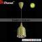 Modern Crystal Pendant Lamp, Orange hanging light
