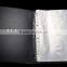 Pu/genuine leather A4 portfolio case meeting folder with customer design