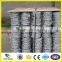 double strands with four barbs normal twist hot-dipped galvanized barbed wire mesh fence