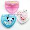 Hot Selling Heart Shaped Pill Box with 4 Compartments
