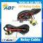 Hot selling Heavy Duty HID Relay Harness, HID H7 male female connector, Driving light relay cable auto accessory