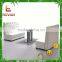 furniture restaurant white leather circle night club booth sofa