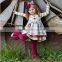 Factory direct wholesale beautiful girl party dress baby outfit boutique costume oem girl garment