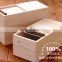 Storage box with sliding top heavy duty drawer wood boxes