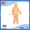 Nonwoven Fabric FDA CE ISO Cetificate Industrial PP SMS OEM Design Blue White Breath Film Disposable Protection Coverall