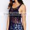 Misread Lace Top Women Fashion Dress